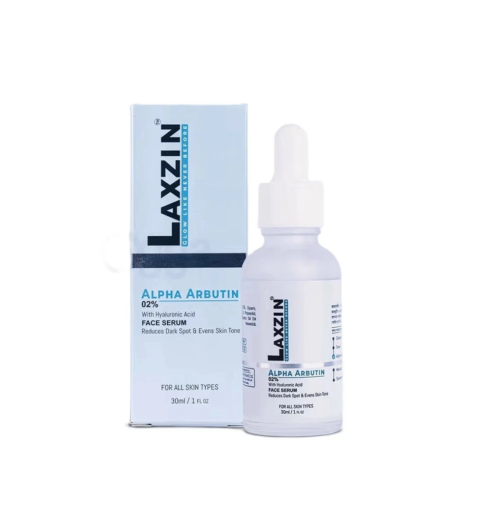 Laxzin Alpha Arbutin 02% With Hyaluronic Acid Serum-30ml
